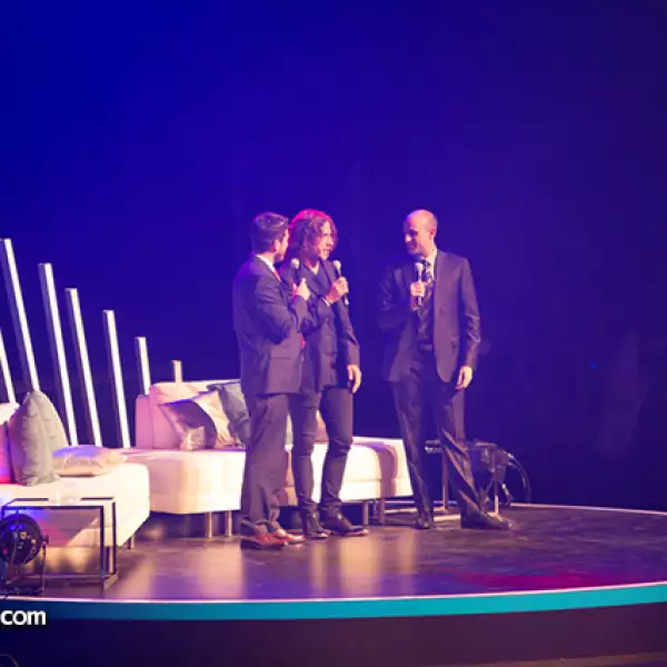 Carlos Puyol y Alberto Lati