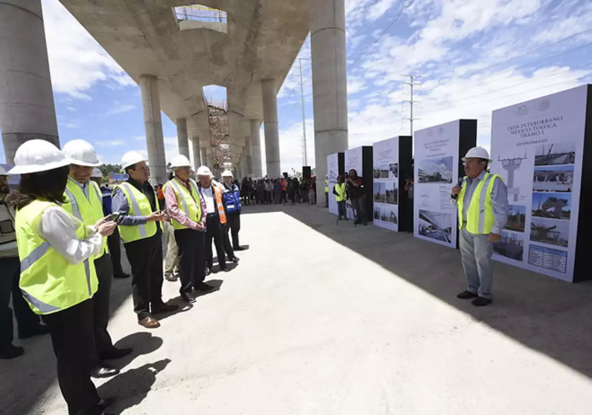 Tren México Toluca Avances