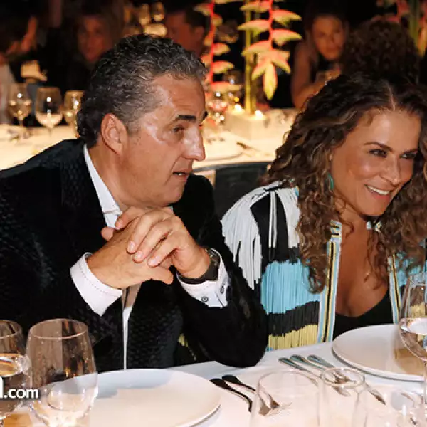 Carlos Riquelme y Mónica Philipson