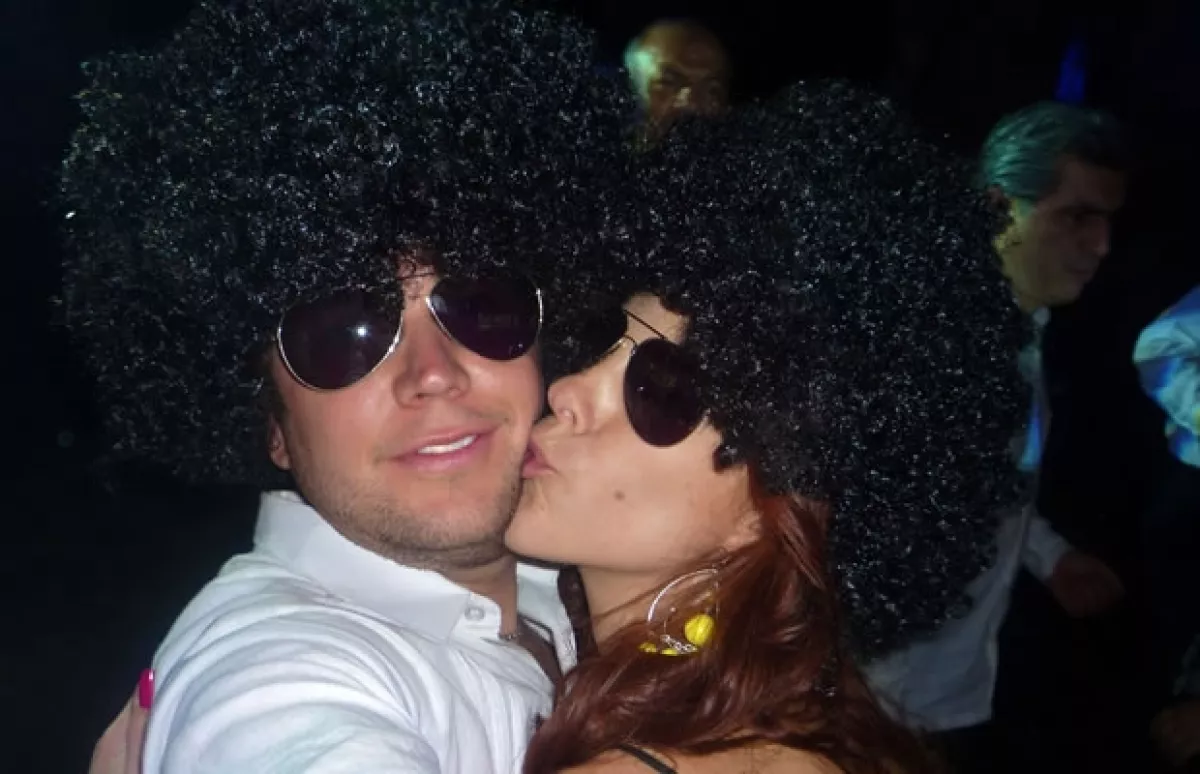 Pamela Jean y Tony Gebara
