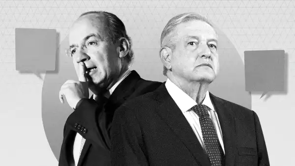 Felipe Calderón y López Obrador