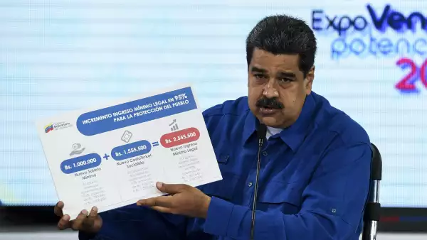 Maduro anuncia aumento salarial