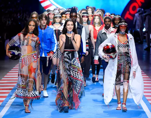 Tommy Hilfiger show, Runway, Spring Summer 2018, Milan Fashion Week, Italy - 25 Feb 2018