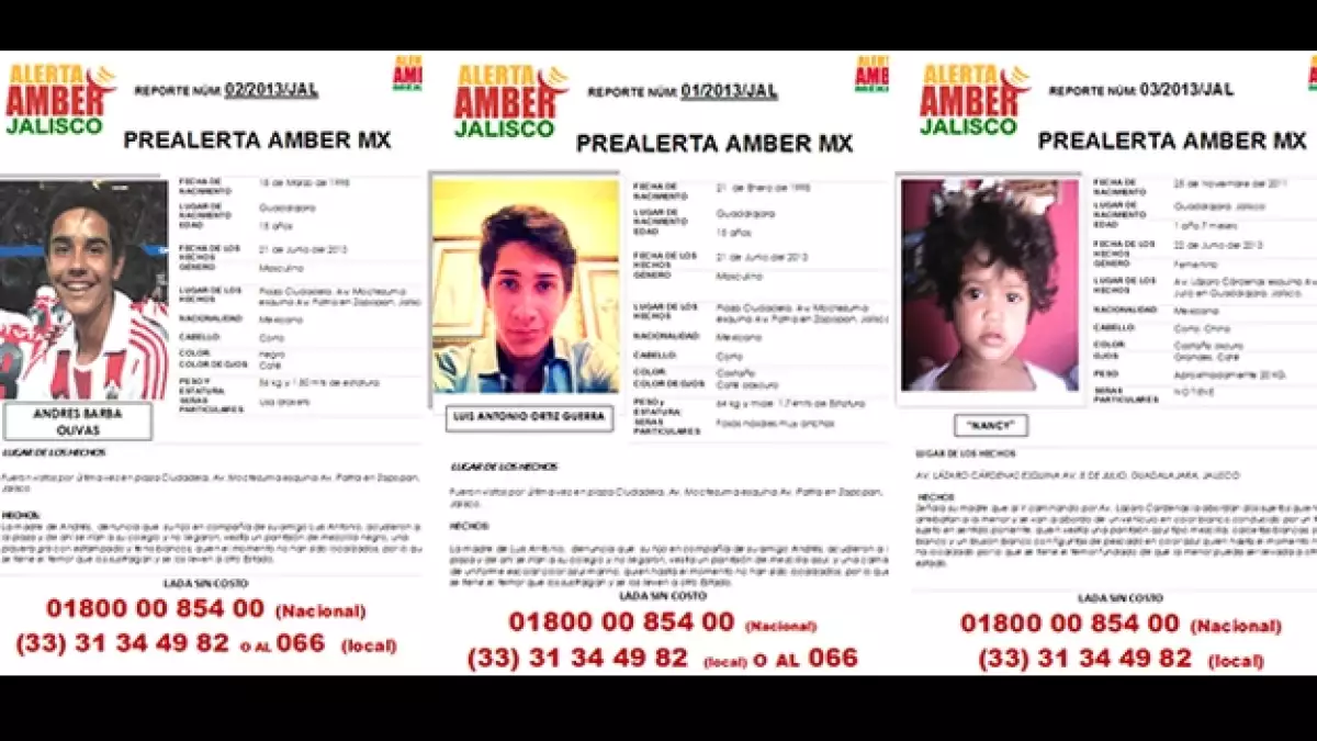 jalisco, alerta amber