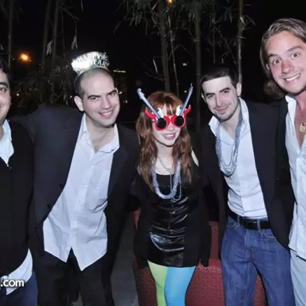 Víctor Vucetich,Camilo Garza,Nancy Sánchez,Andrés Villarreal y Stefan Berlanga
