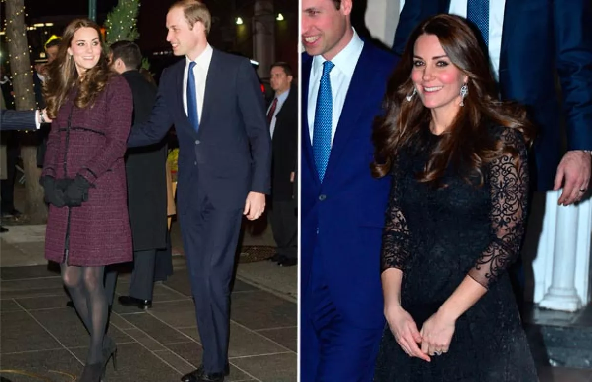 El mommy glow de Kate es evidente.