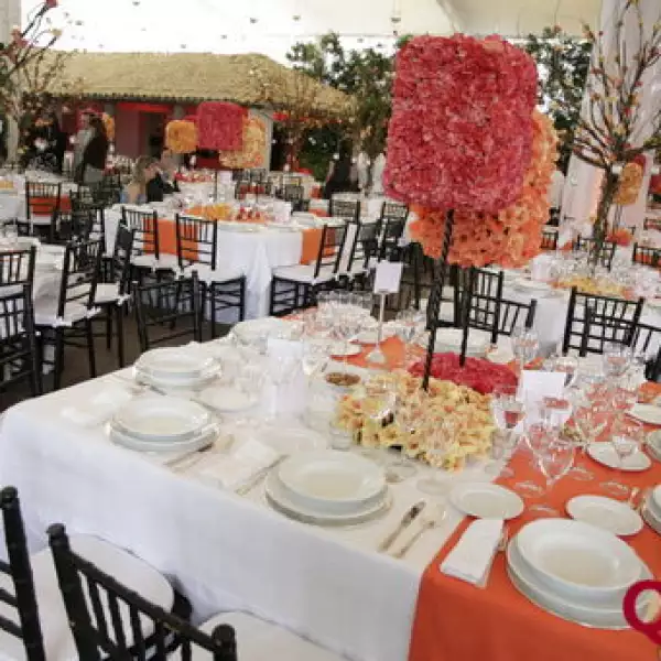 Arreglo floral de la Boda Luis Alfonso Cervantes