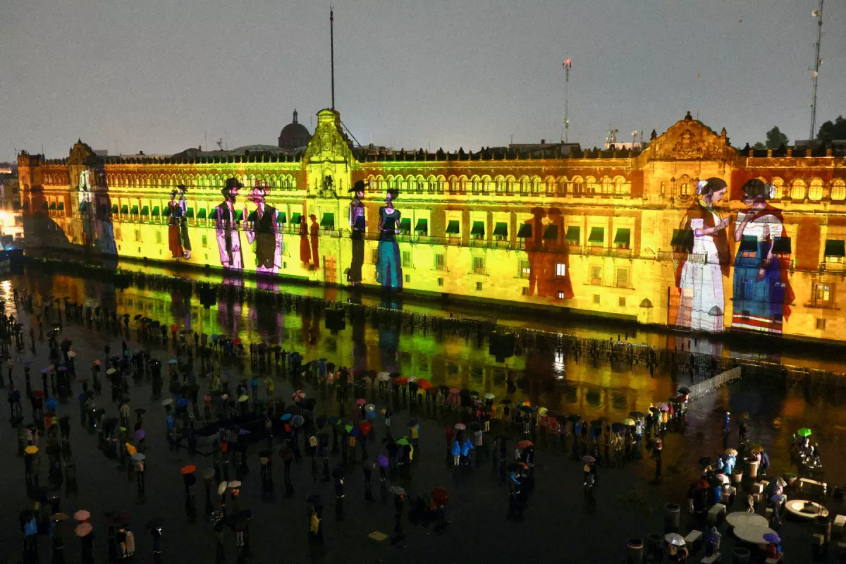 Memoria Luminosa Zócalo CDMX