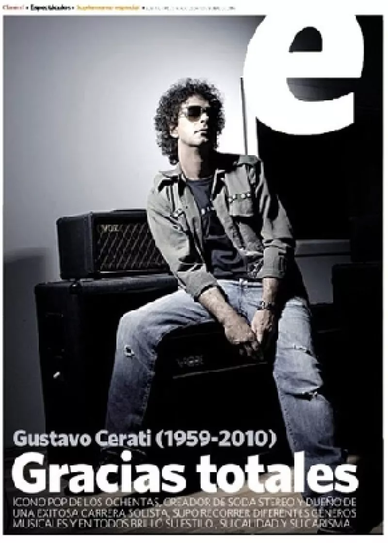 Luego de que comenzaran a circular rumores relacionados con la supuesta muerte del ex líder de Soda Stereo, se ha desmentido la noticia, iniciada por una portada atribuida al diario El Clarín.