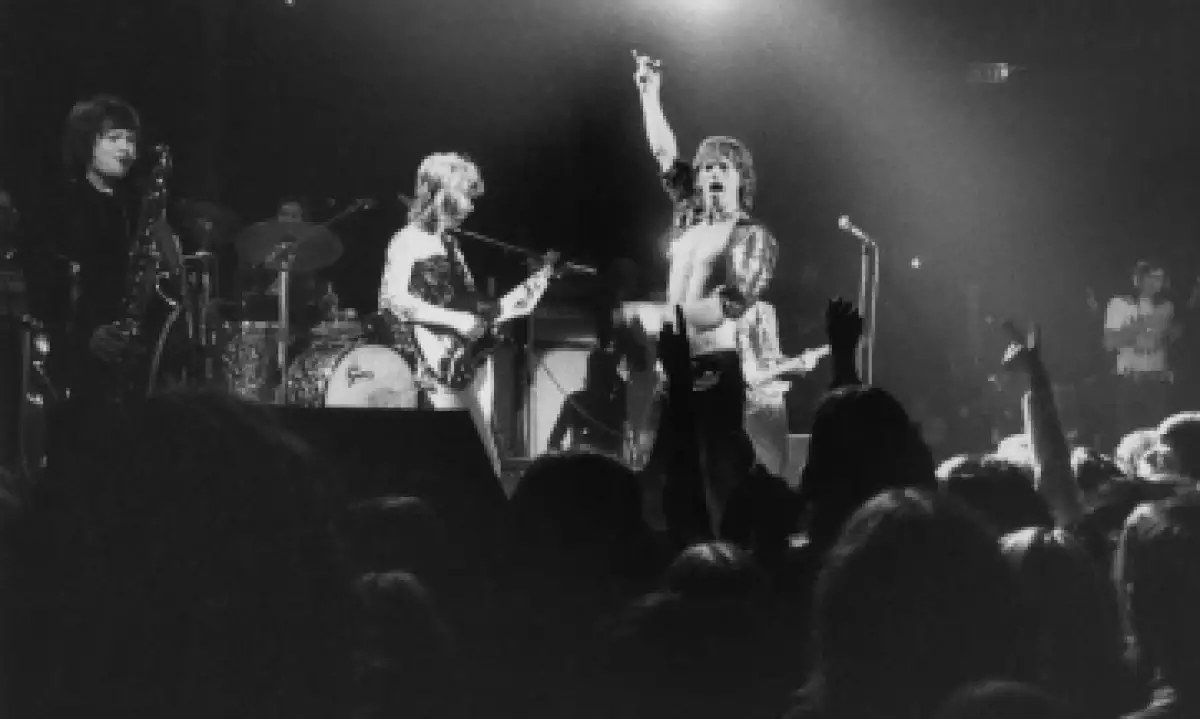 Entre los discos que regalará Amazon está el 'Sticky Fingers' de los Rolling Stones, de 1971, cuando esta foto fue tomada. (Foto: Getty Images)