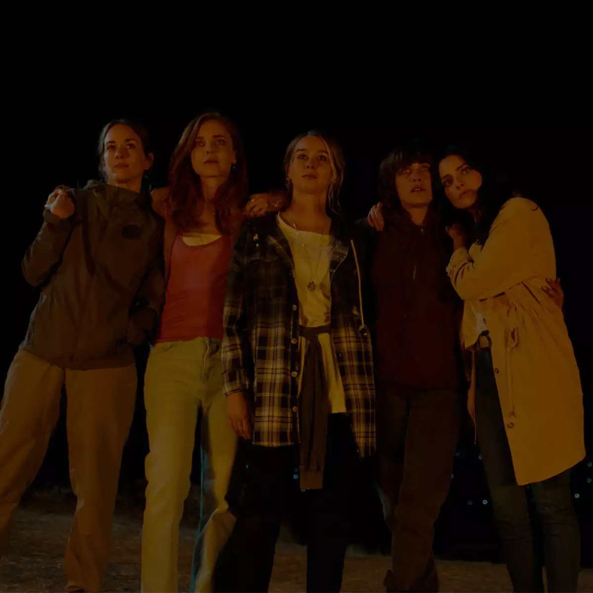 María León, Leticia Dolera, Silvia Alonso, Paula Usero y Aislinn Derbez