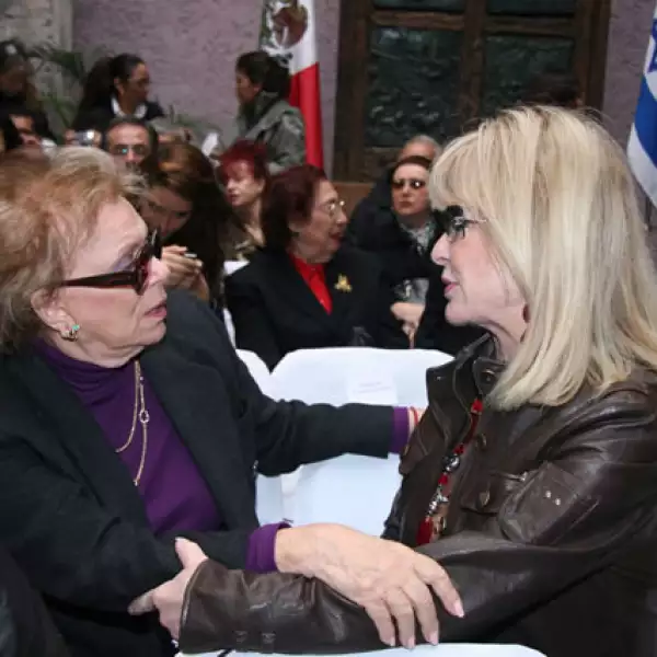 Homenaje a Jacobo Zabludovsky y Leon Davidoff.