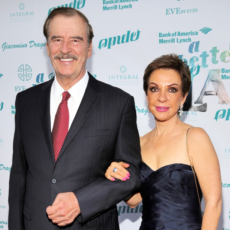 Marta Sahagún y Vicente F