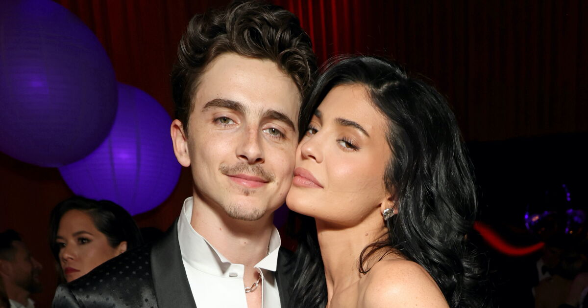 Kylie Jenner y Timothée Chalamet