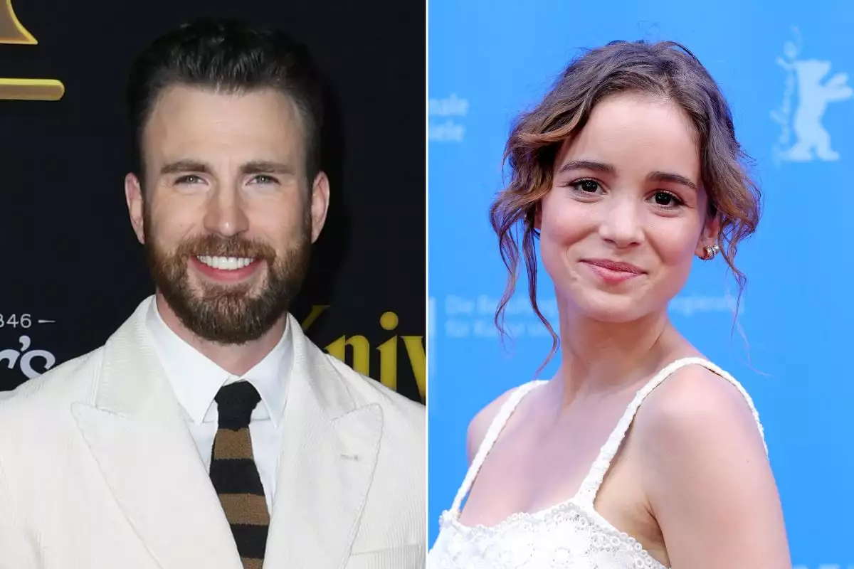 Chris Evans y Alba Baptista celebraron el 14 de febrero con Mario Bros