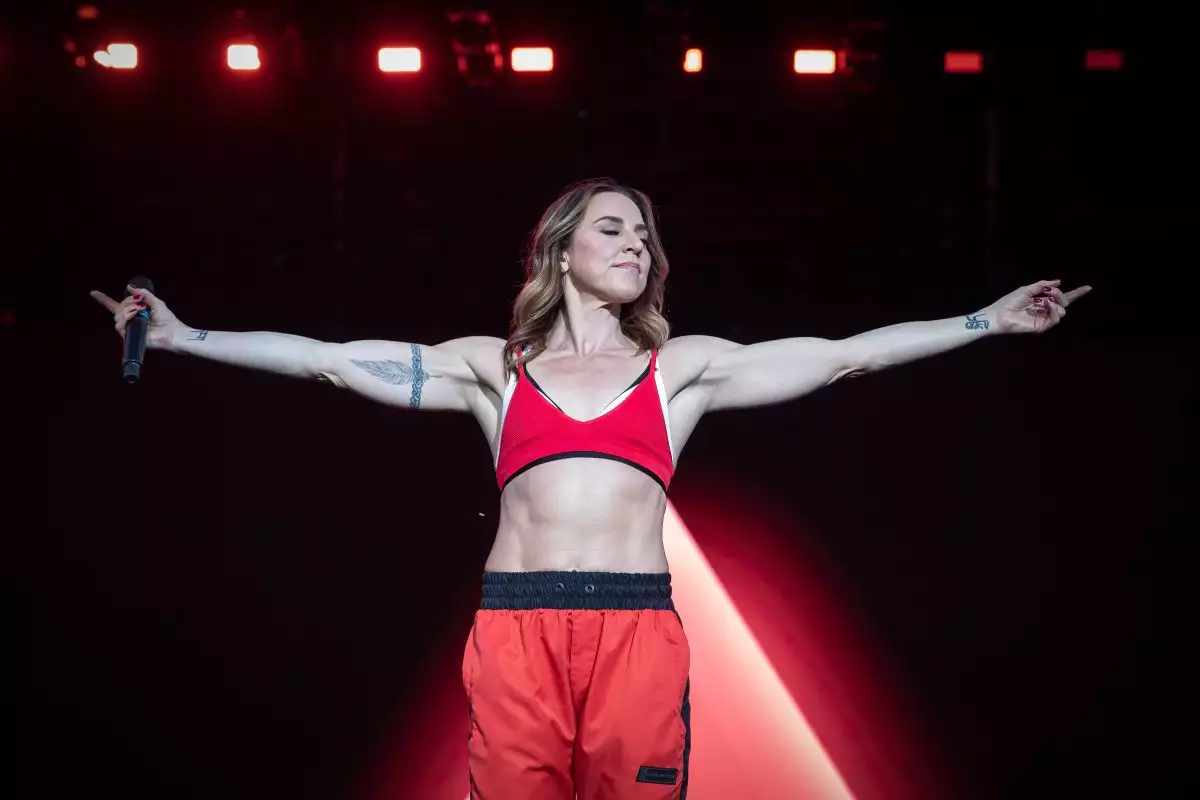 La cantante Mel C en el festival Tecate Emblema