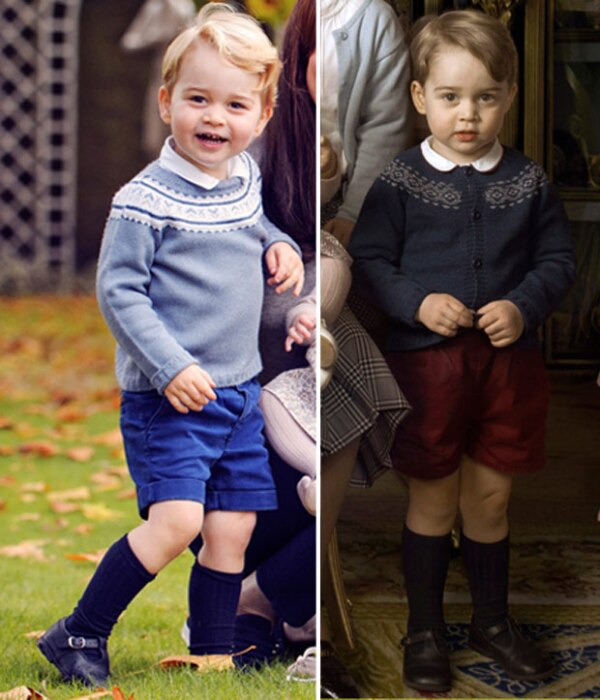 ¿Has notado que tanto baby George como la princesa Charlotte siempre usan la misma ropa? Pues hay una explicación para ello.
