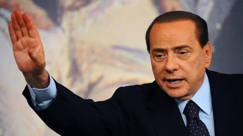 silvio berlusconi hablando