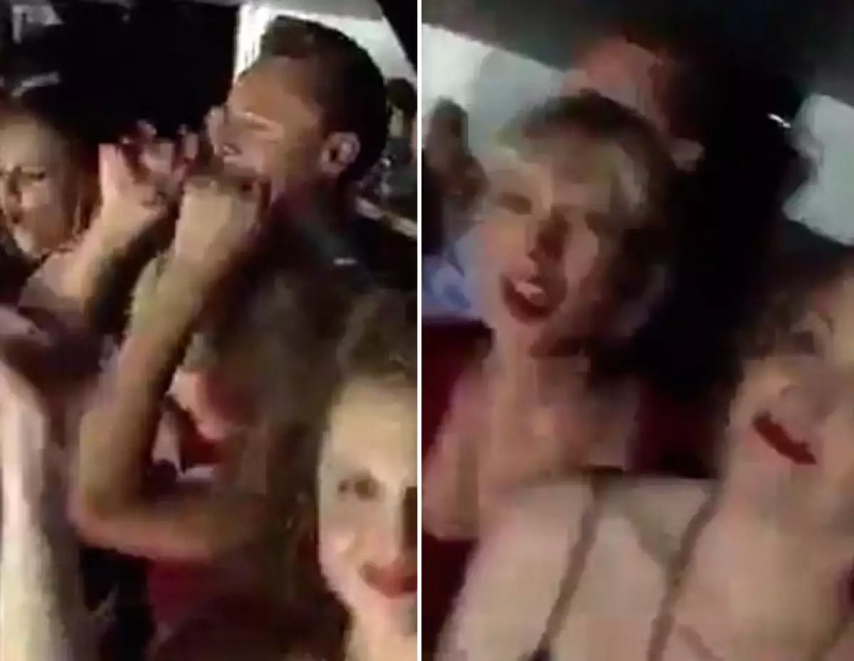 La cantante y el actor acudieron juntos a un concierto de la amiga de Taylor, Selena Gomez, este martes en Nashville, Tennessee.