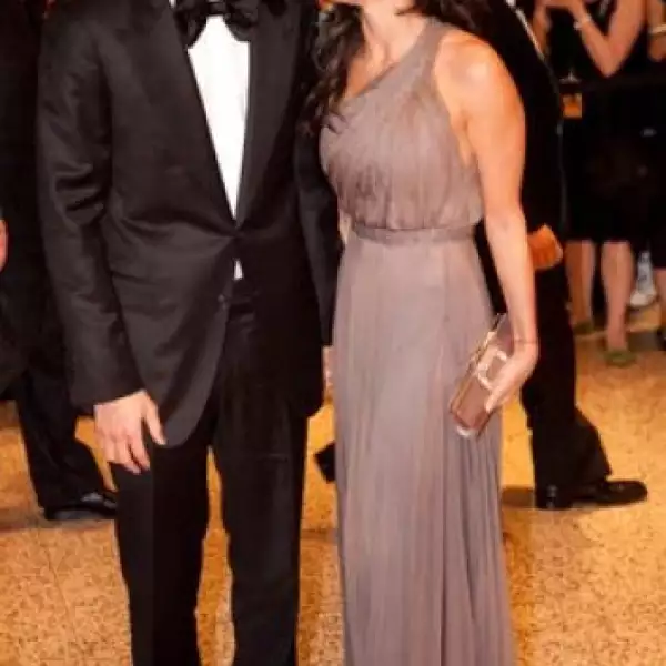 Los que llamaron la atención por lo románticos que estaban, fueron Ashton Kutcher y Demi Moore.