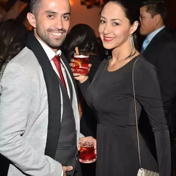 Adal Tiscarenio y Mariana Zamorano.