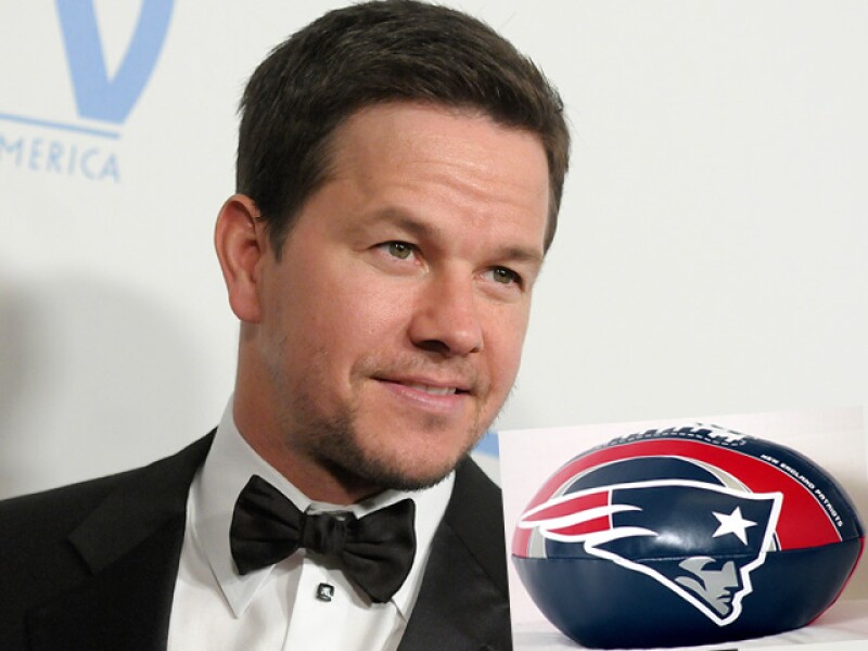Mark Wahlberg sigue a los Patriotas de Nueva Inglaterra.