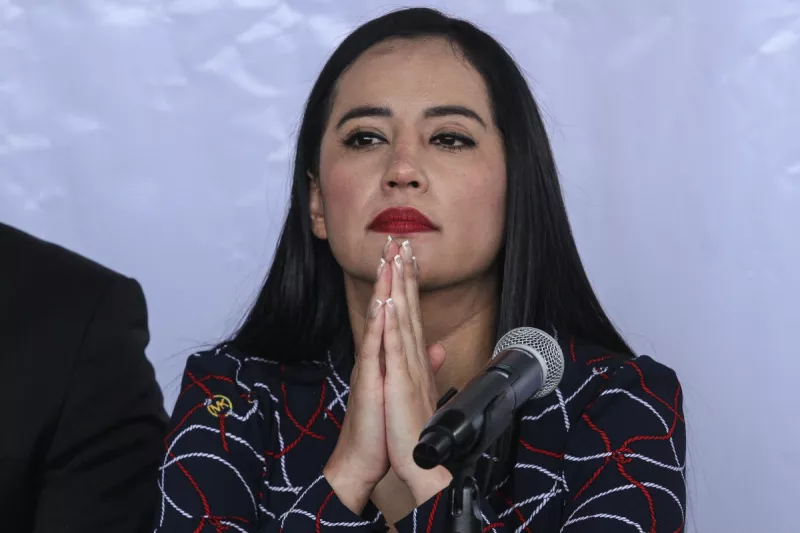 (Sandra Cuevas, alcalesa de Cuauhtémoc)