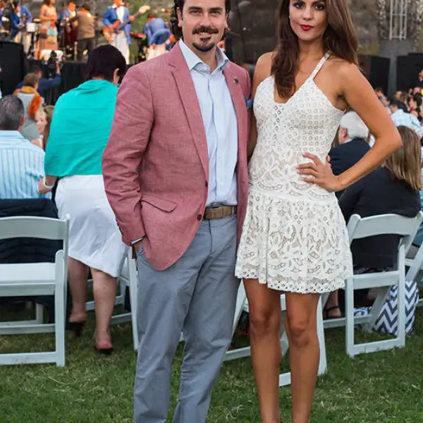 Hans Backhoff y Karla Terán