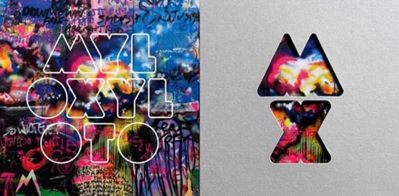 Portada del próximo disco de Coldplay, que estará a la venta en octubre.