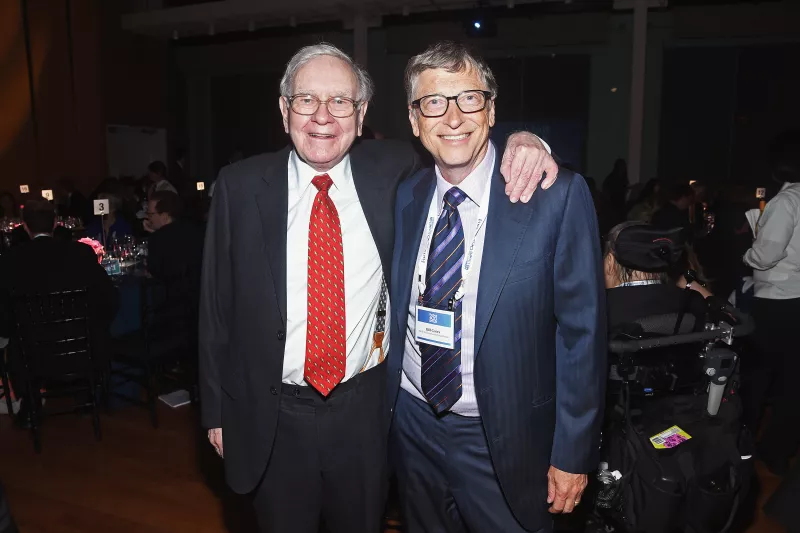 Bill Gates y Warren Buffett