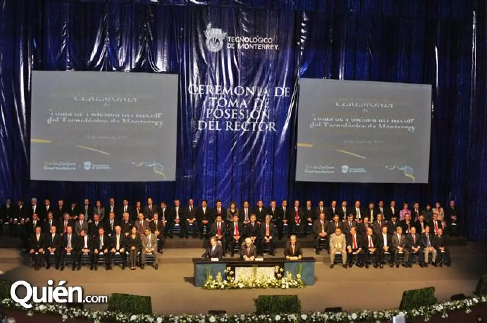 Toma de Posesión del Rector del ITESM Profesor David Noel Ramírez