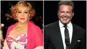 Silvia Pinal y Luis Miguel