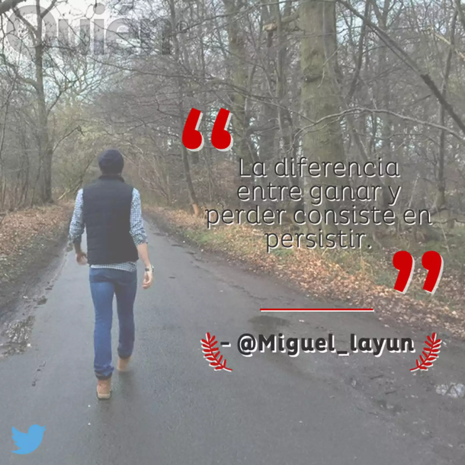 La diferencia entre ganar y perder consiste en persistir. - Miguel Layún