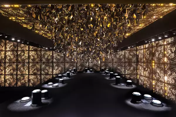 exposición Tiffany diamantes rosas 