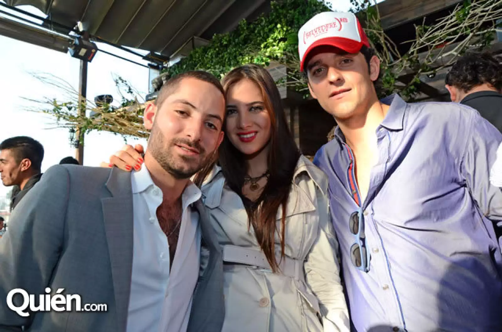 Francisco Medina, Estefanía Reyes, Andrés Birlain