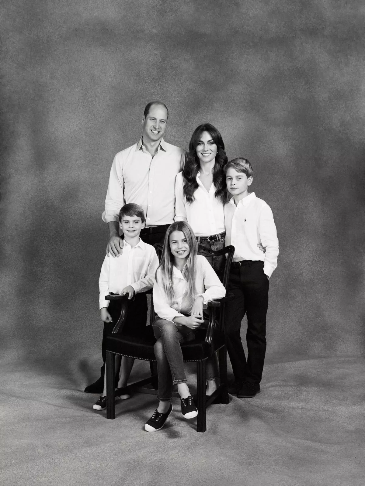 Prince of Wales Christmas card, UK - 09 Dec 2023