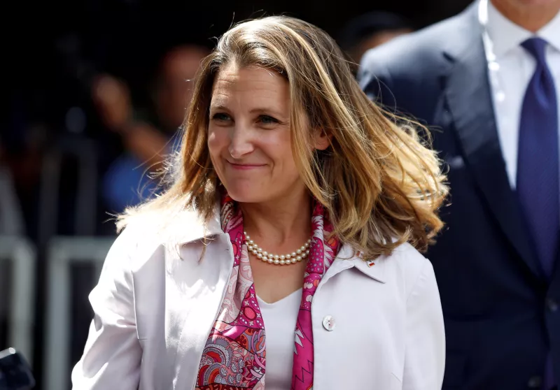 Chrystia Freeland TLCAN Canadá Estados Unidos
