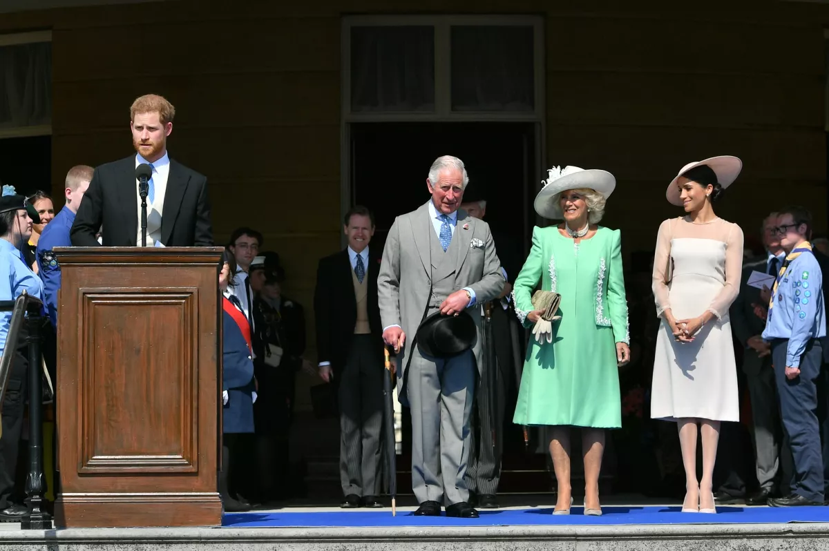Los duques de Sussex y los reyes de UK