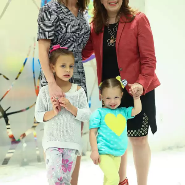 Fran Goncalves, Angélica Villalobos, Valentina y Estefani Goncalves