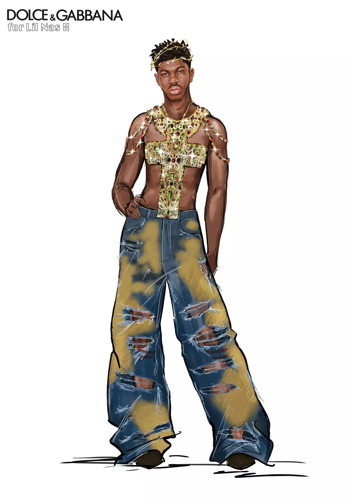 Lil Nas X_look 4 sketch.jpg