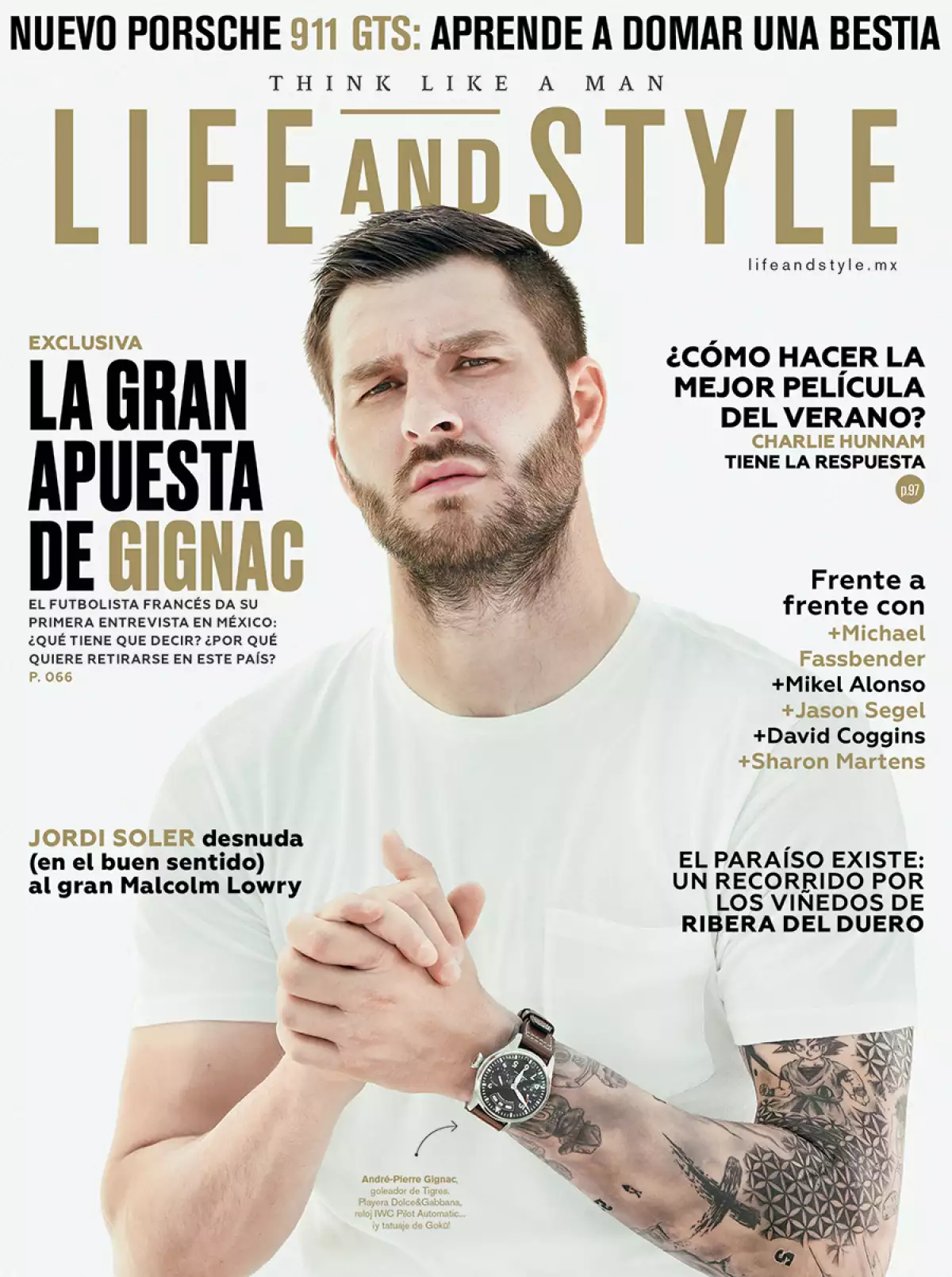 André-Pierre Gignac en nuestra portada de mayo