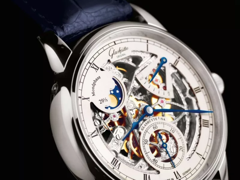 Senator Moonphase Skeletonized Edition