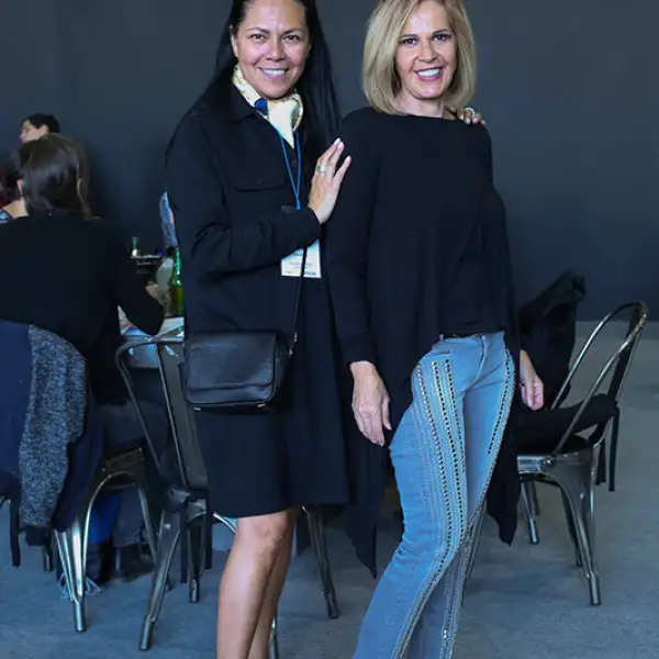 Mayra Nakatan y Ercilia Gómez Maqueo
