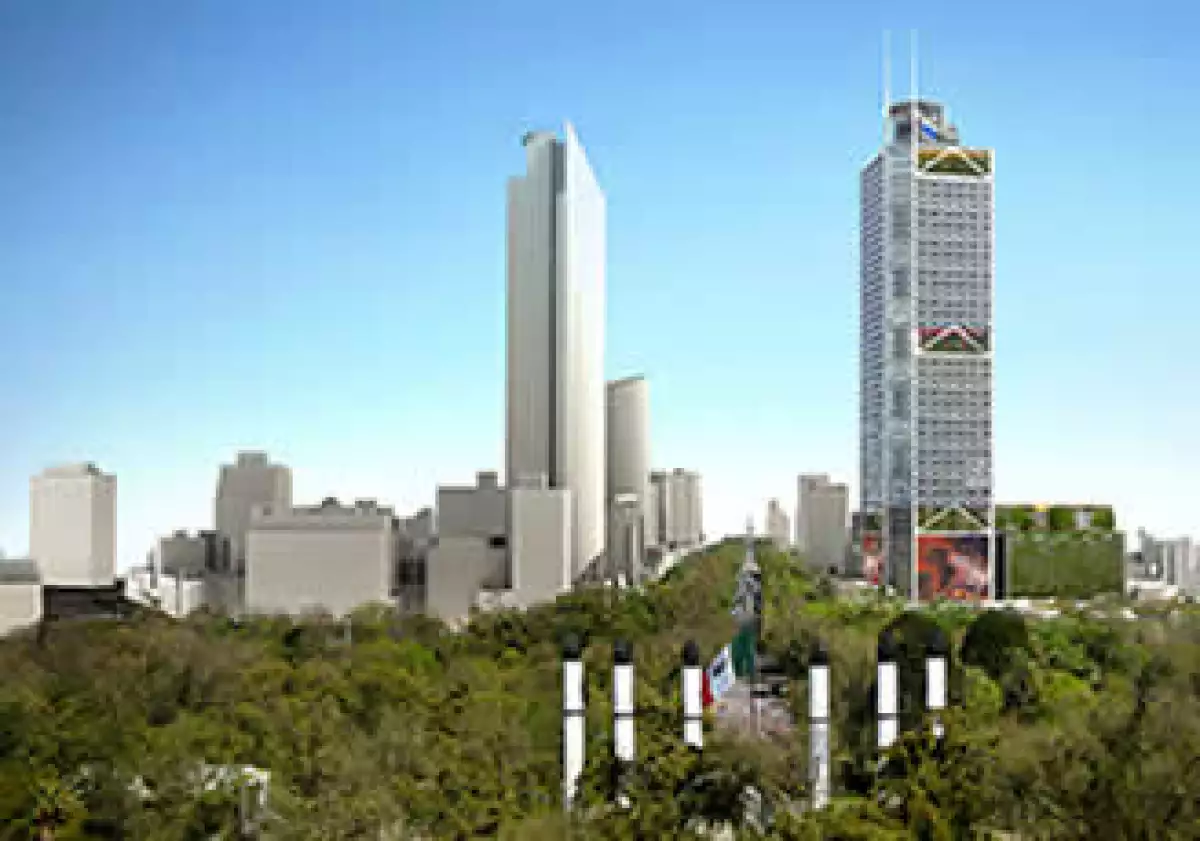La Torre BBVA Bancomer será un proyecto sustentable. (Foto: Cortesía BBVA Bancomer.)