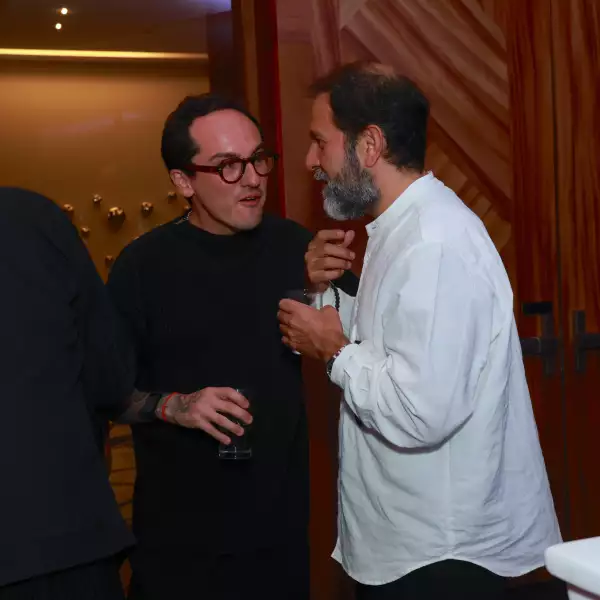 chef Lucho Martínez y chef Enrique Olvera