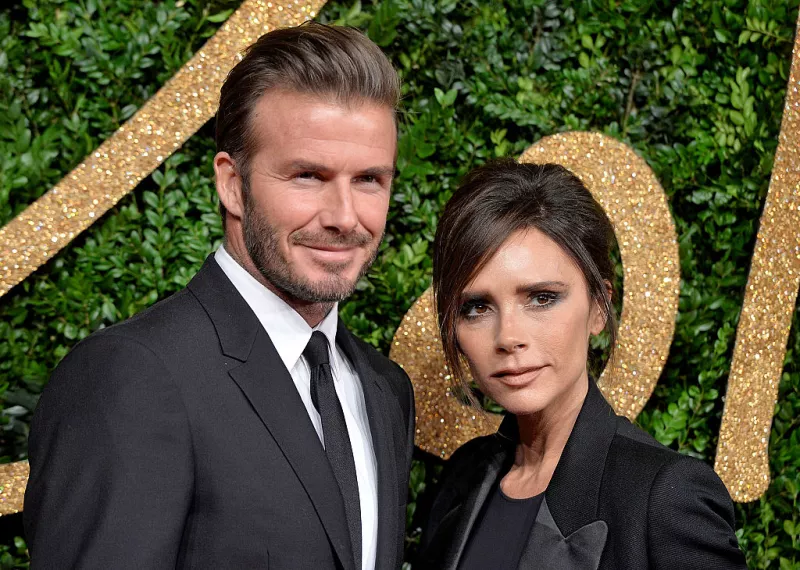 David y Victoria Beckham.