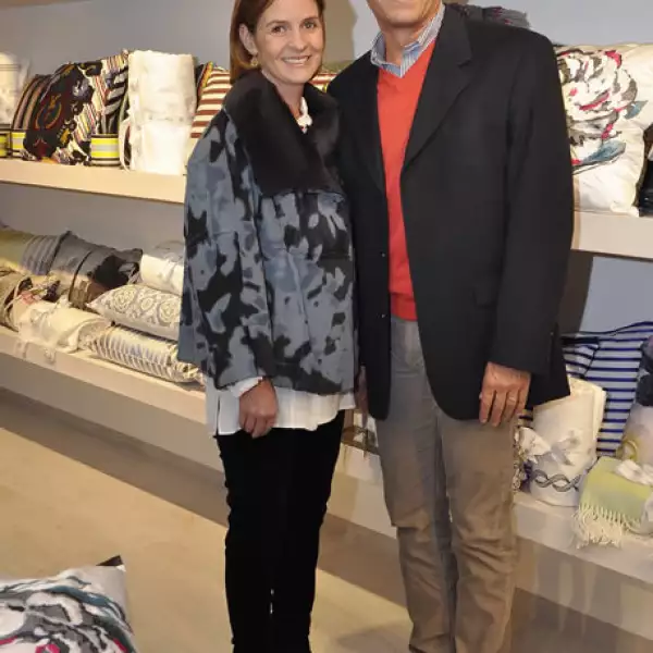 Andrea Artigas y Francisco Laris