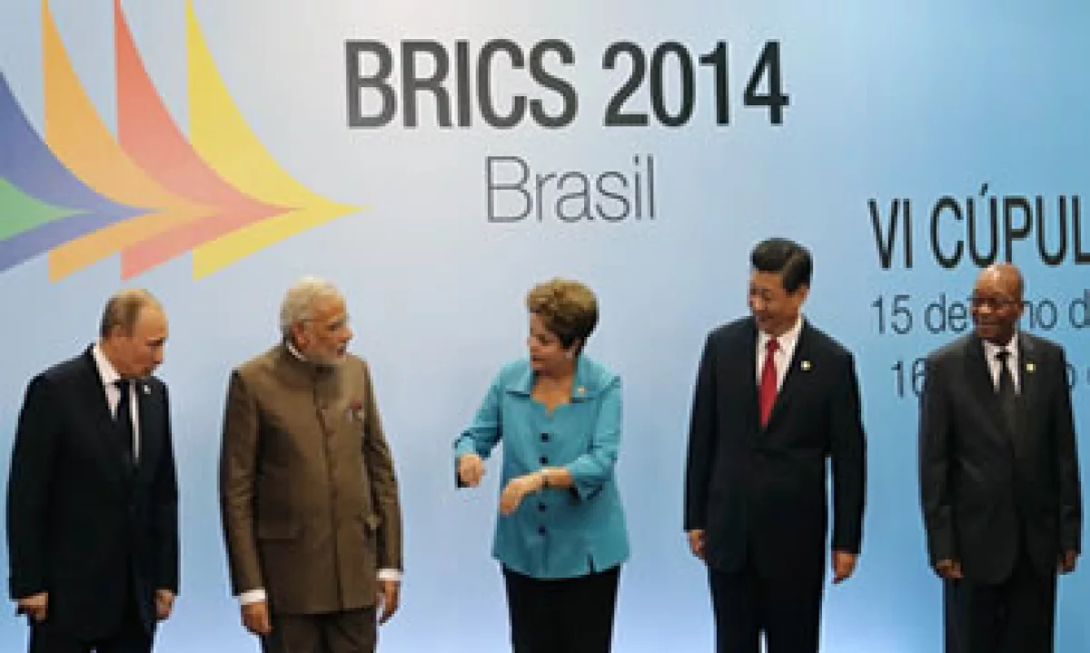 Los líderes de los países BRICS se reúnen en Fortaleza, Brasil. (Foto: Reuters)