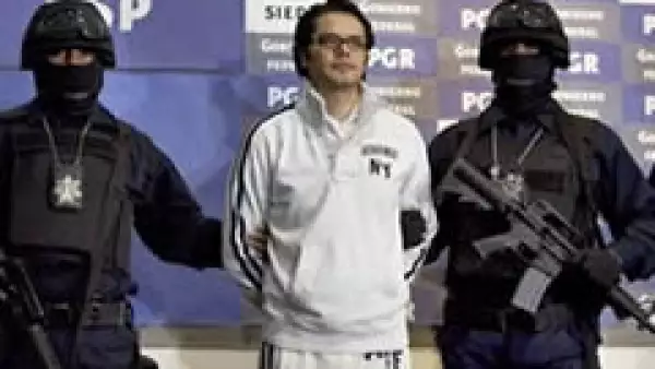 Carrillo Leyva, quien se hacía pasar con el nombre de Alejandro Peralta Álvarez,  fue detenido en la Ciudad de México. (Foto: AP)