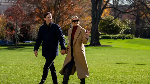 President Trump Returns To The White House From Camp David